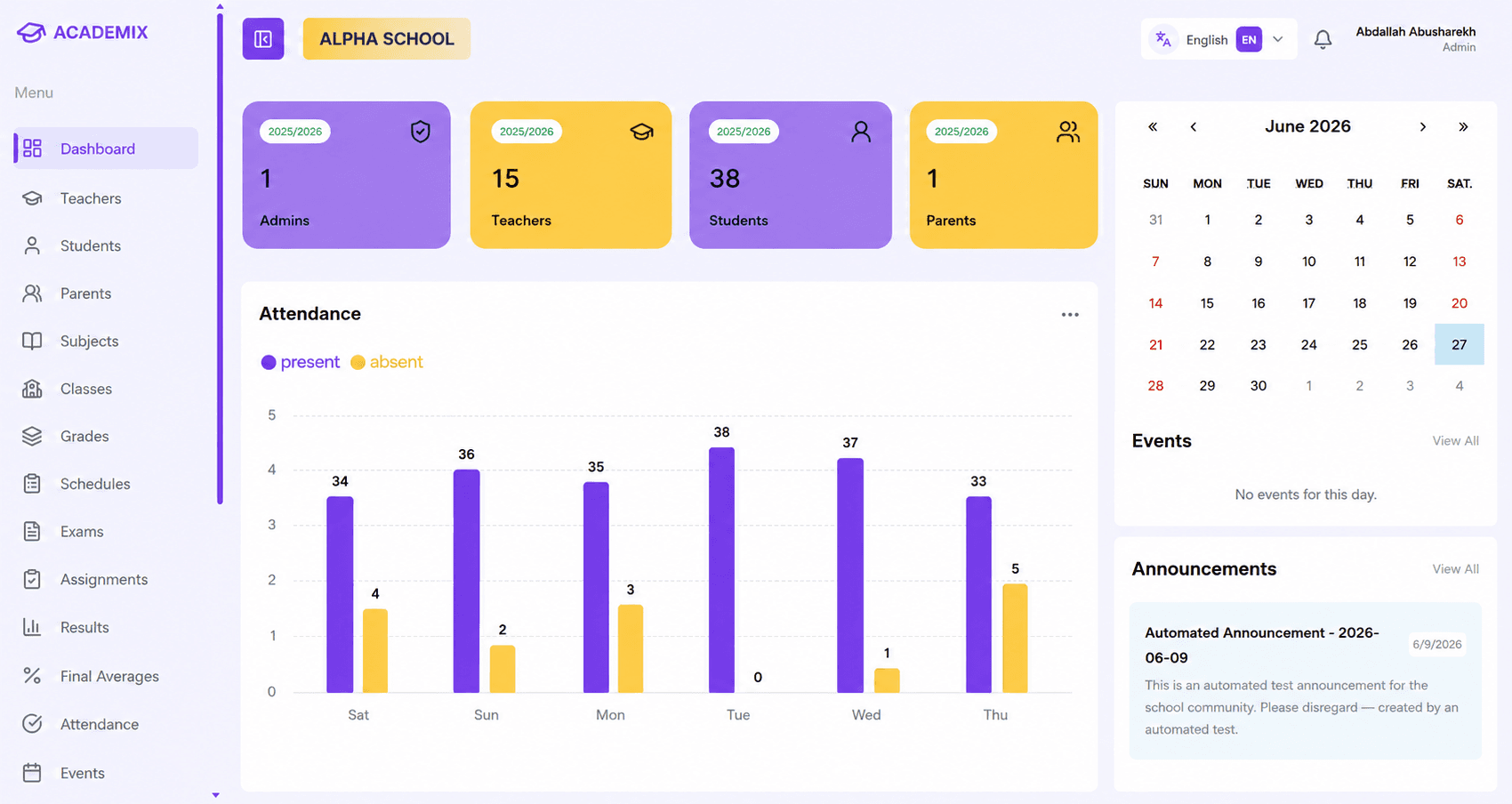 Multi-Tenant Assessment Management & Question Bank
